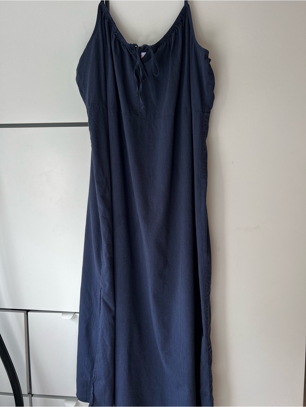 Old Navy Navy Blue Maxi Dress with Spaghetti Straps - Picture 5 of 5